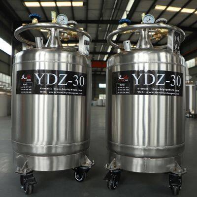 Cambodia Stainless Steel Liquid Nitrogen Container KGSQ Nitrogen Tanks photo-4