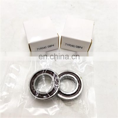 Hot sales angular contact bearing 71904C/DBP4 71904C/DB 71904C bearing