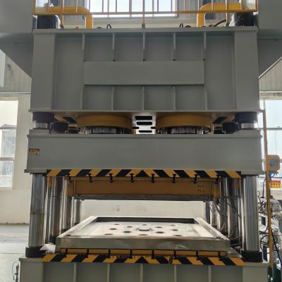 2000T three cylinder stretch Four column Three beam hydraulic press for chamber filter press plate