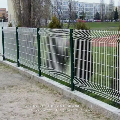 Wire Fencing Curvy Welded Wire Mesh Fence/BOLI WIRE MESH QUALITY WELDED WIRE FENCING