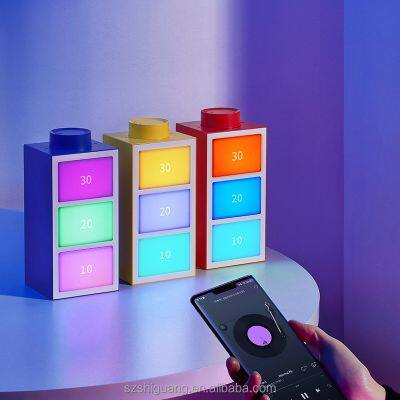 EGOGO RGB Rechargeable High Quality LED Music Level Light Voice Control Pickup Night Lights Lamp Rhythm Lights