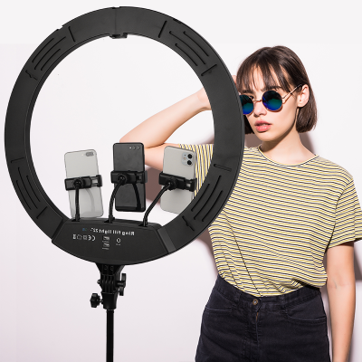 Factory Sale 22inch Led RingLight Camera Photo Studio Phone Video  22inch Selfie Ring Light  With Tripod