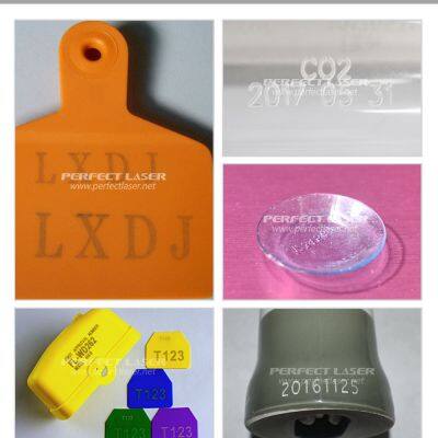 Perfect Laser High Quality Galvo Radio Frequency Tube CO2 Laser Marking Machine For Plastic Film/Switch photo-4