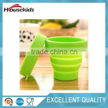 Hot selling silicone folding cup with low price