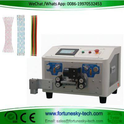Automatic Ribbon Cable Splitting Cutting Stripping Machine
