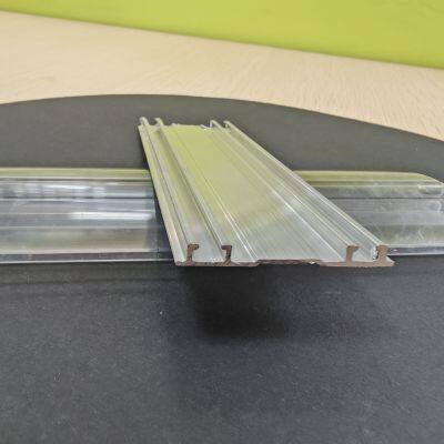 aluminium capping edge AL31 aluminium edge for polycarbonate sheet China manufacturer
