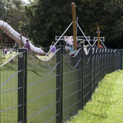 2D Double Wire Mesh Fence High Security Panel for Perimeter Protection photo-5