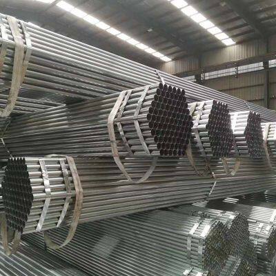 Chinese Factory Gi Pre Galvanized Steel Pipe Welded Carbon Steel Pipe Galvanised Round Steel Tube For Construction photo-3