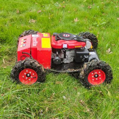 Petrol Low Power Consumption Adjustable Mowing Height Remote Controlled Brush Cutter photo-6