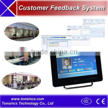 7 inch Banking/Hospital/Telecom Tablet Customer Feedback and Evaluation Terminal