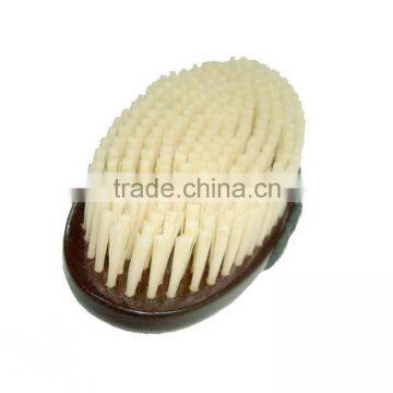 Wooden Beard Brush With Leather Handle photo-5