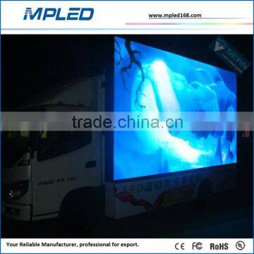 Make any shape as you like led sign on truck with Nova card control system