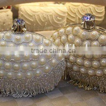 Elegant Crystal Lady's Wedding Party Bag