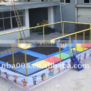 Children bungee trampoline for kindergarten