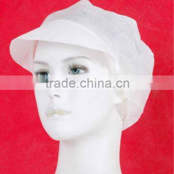 Disposable Non-woven Peak Cap Work Cap for Man photo-1