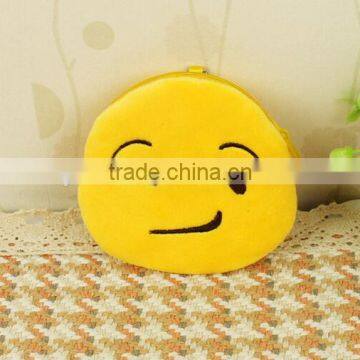 2015 Hot Sale Emoji Coin Purse Wallet Emoji, Hot Sale 12 Style Emoji Plush Wallets photo-4