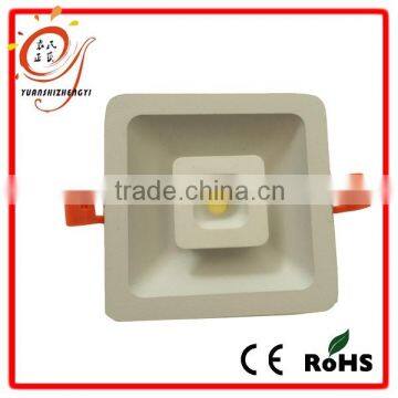 Good sales high brightness led square ceiling downlight luminaire with aluminium alloy body