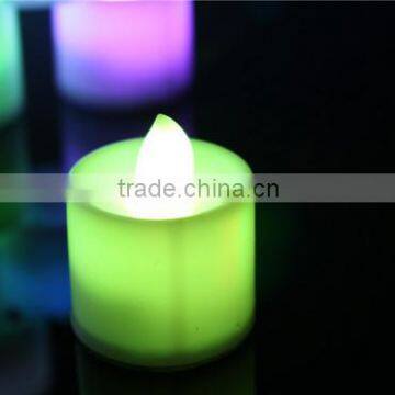 New Flickering 12 Flicker Light Flameless LED Tealight Tea Candles Wedding Light romantic and fancy atmosphere candle light