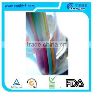 eco-friendly disposable plastic color changing drinking straw