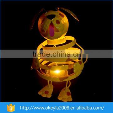 2016 hot sell christmas Electrical Metal animal Holiday Characters