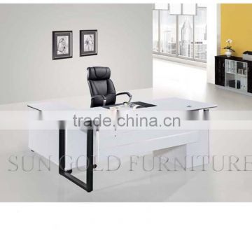 Simple MDF Elegant White Office furniture Office table (SZ-OD427)