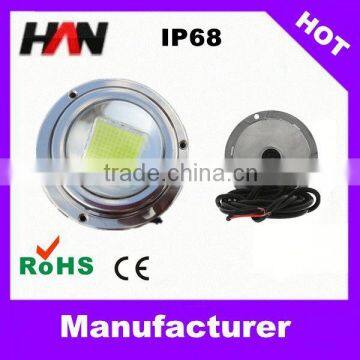 Stainless steel IP68 high lumen above ground led pool lights