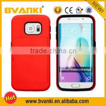 Multifunction Card Holder Stand Phone Case for Samsung Galaxy s6 Edge Case 2015 High Quality Smart Flip Cover Case for Samsung photo-4