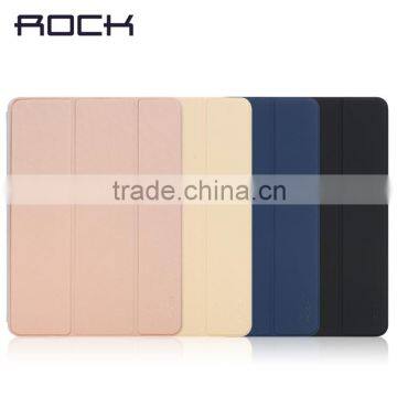 Original Rock High Quality PU Case for IPad Pro 9.7 Inch Phantom Series Smart Magnetic Adsorption Case Double Side Use MT-5620 photo-2