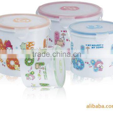 New Products PP food plastic box for food microwaveable set of 4