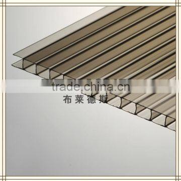 6mm High Impact Strength polycarbonate hollow sheet