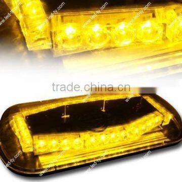 Magnetic Roof Top Emergency Hazard Warning Tow 32 LED Amber Strobe Light Lamp