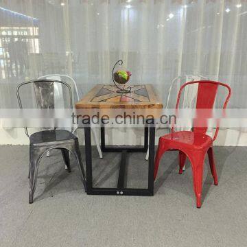 Modern Style Coffee Shop Chair, Affordable Metal Chair photo-3