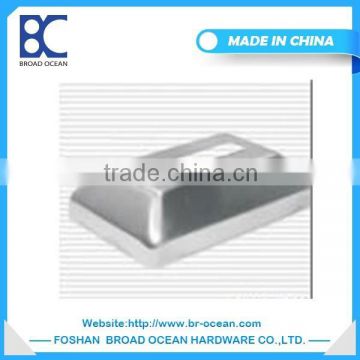 square decorative cover steel pipe base plate