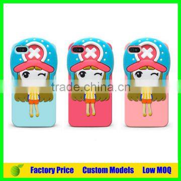 Beautiful Silicone 3d phone case for Samsung galaxy grand 2 G7106 cell phone case back cover