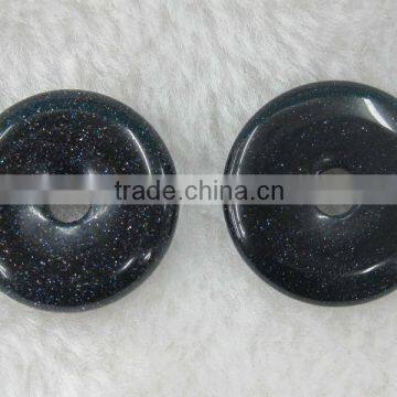 Wholesale Blue Sand donut gemstone in stock