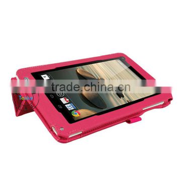 FOR ACER ICONIA TAB B1-720 CASE,CUTE TRI-FOLD STAND PU LEATHER COVER CASE FOR ACER