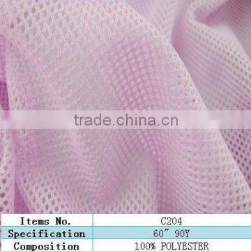 Good Handfeel Knitted netting mesh fabric Textile Dyes