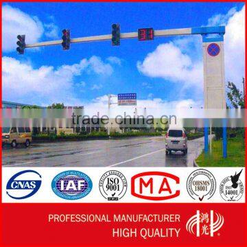 High Quality Steel Galvanized Traffic Sign Pole for Road