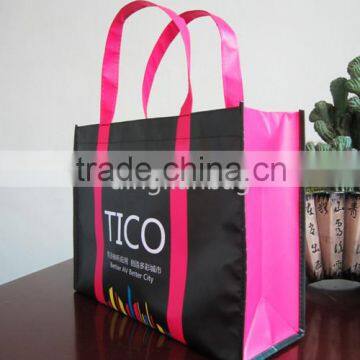2015 china factory promotion wholesale pp non woven shopping bag, sling bag, tote bag