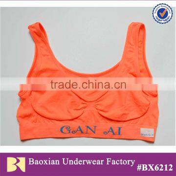 super soft seamless lady bra underwear