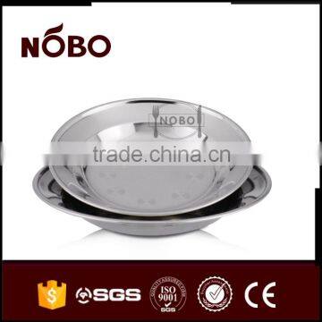 Nobo Wholesale Stainless Steel Round Plate photo-6