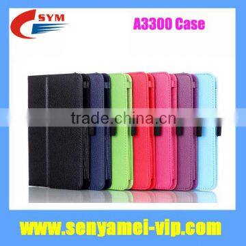 For Lenovo A7-30 A3300 case,for lenovo a3300 case,for a3300 tablet stand leather case cover