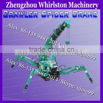 2014 romotion electric small crawler spider crane from crane hometown