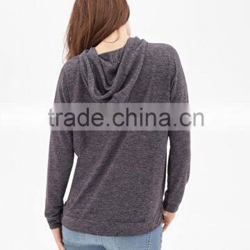 Spring Autumn Clothes Women Pullover Blank Hoodies Long Sleeve Without Zipper Lightweight Sweatshirt 100% Cotton Blouse Tops photo-4