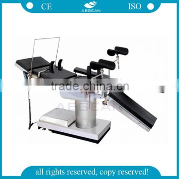 AG-OT007B Full stainless steel material surgical Operating Table