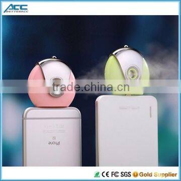 Mini portable mobile phone water humidifier for iphone and samsung