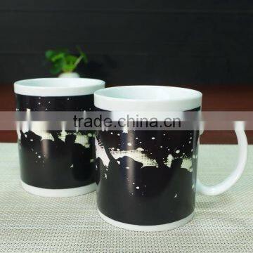 Ceramic Coffee Cup Temperature Color Changing Magic Mug by Yrbs photo-6