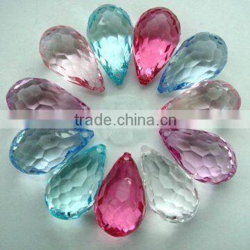 Acrylic bead teardrop beads