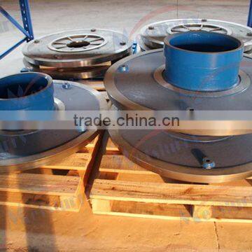 Interchangeable slurry pump spare parts both rubber&metal material