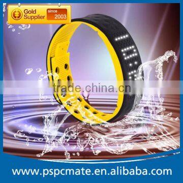 Waterproof Multifunctional LED USB Smart 3D Pedometer Sport Bracelet